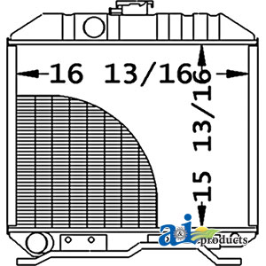 KU20070    Radiator---Replaces 17355-72060 